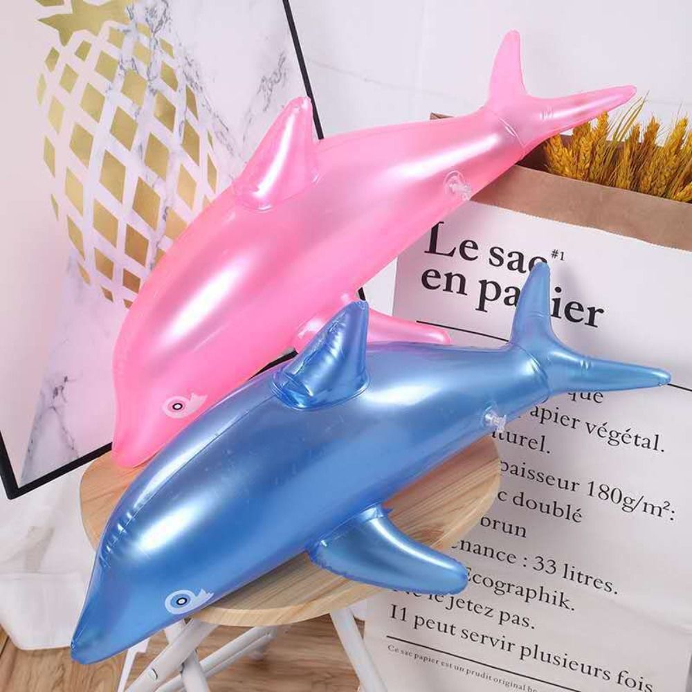 Fitted Sheet Deep - 1PC 53cm Inflatable Dolphin Beach Swimming