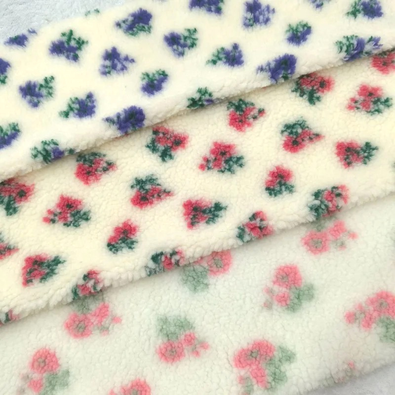 Home Textiles Photos - 160x50cm Thick Lamb Wool Fabric with