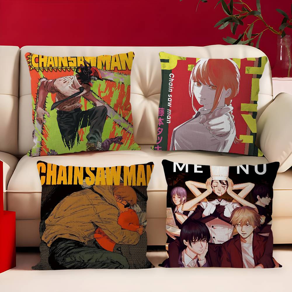 Japanese Home Textiles - Popular Japanese Anime C-Chainsaw M-Man Cushion