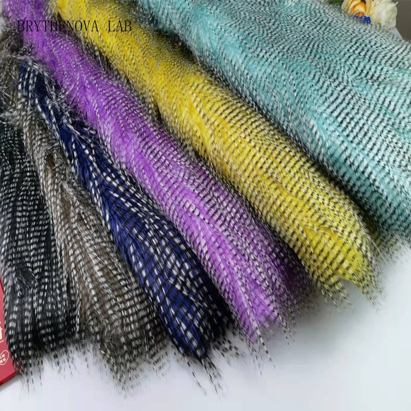 Home Textiles Photos - 160X50cm Peacock Faux Fox Fur Jacquard