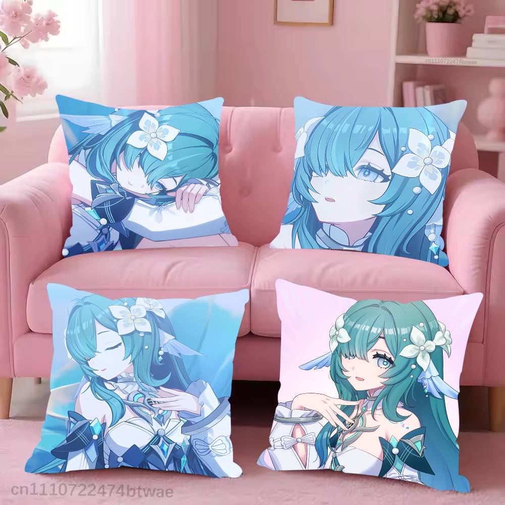 Genshin Imapct 7.1 Vodyanitsa  - Home.Textiles Cushion ulasan dan harga