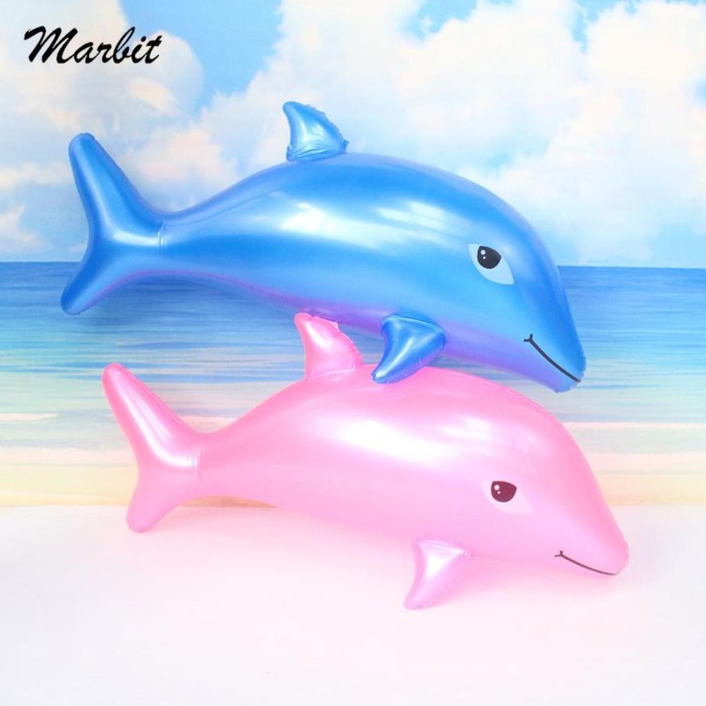 1PC 53cm Inflatable Dolphin Be - Fitted Sheet Deep ulasan dan harga