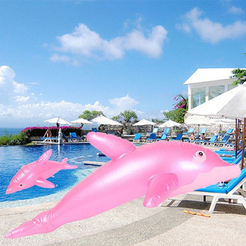 1PC 53cm Inflatable Dolphin Be - Fitted Sheet Deep ulasan dan harga