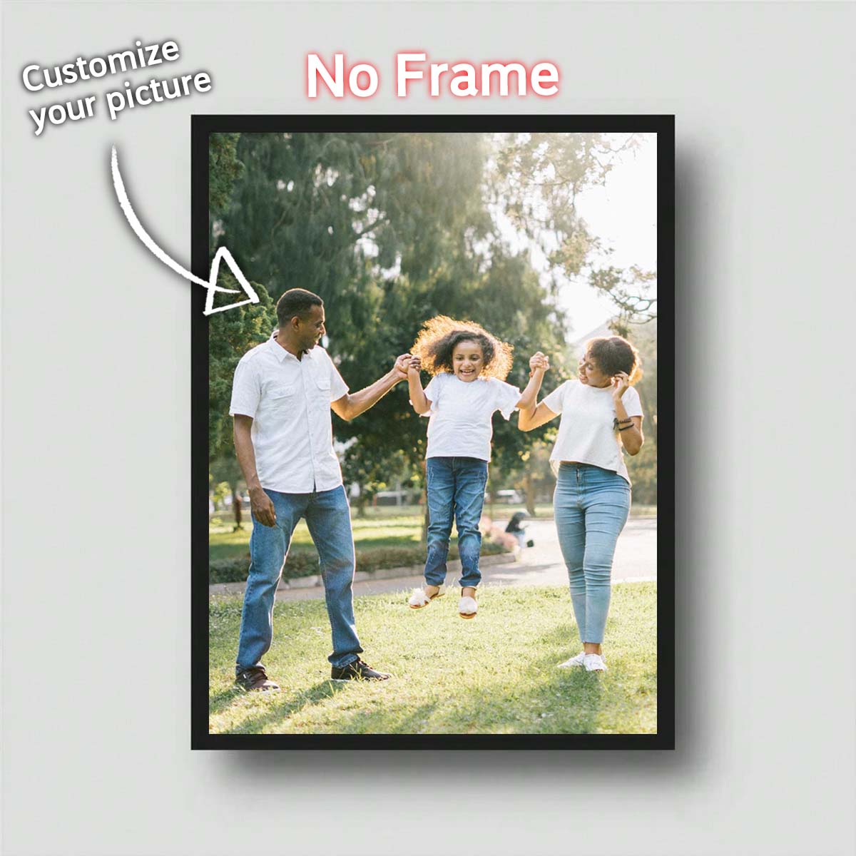 Custom Print Canvas Painting B - Home Textiles Photos ulasan dan harga
