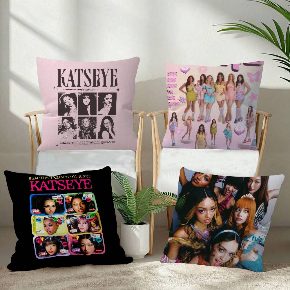 Kpop Hot Girl K-KATSEYE  Pillo - Home.Textiles Cushion ulasan dan harga