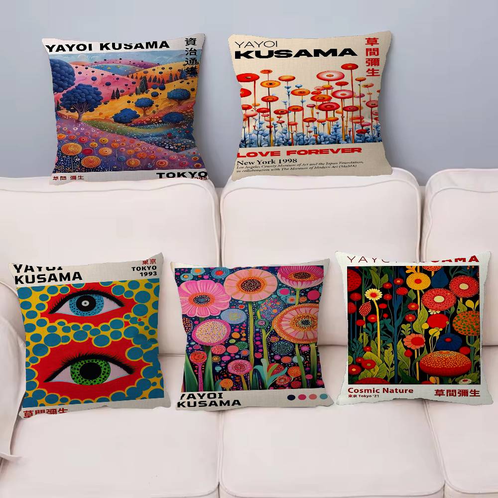 Nordic Japanese Yayoi Kusama I - Japanese Home Textiles ulasan dan harga