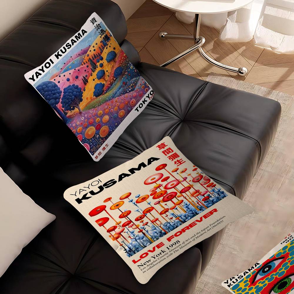 Nordic Japanese Yayoi Kusama I - Japanese Home Textiles ulasan dan harga