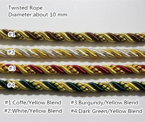 4 Colors Twisted Rope Three St - Home.Textiles Cushion ulasan dan harga
