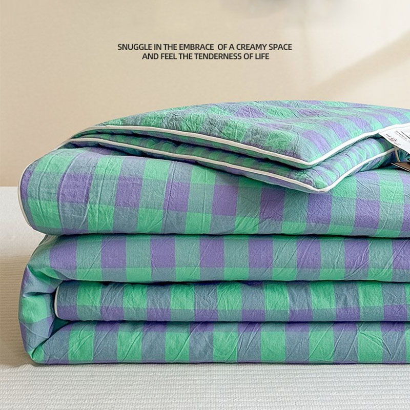Japanese Plaid Printed Summer  - Japanese Home Textiles ulasan dan harga