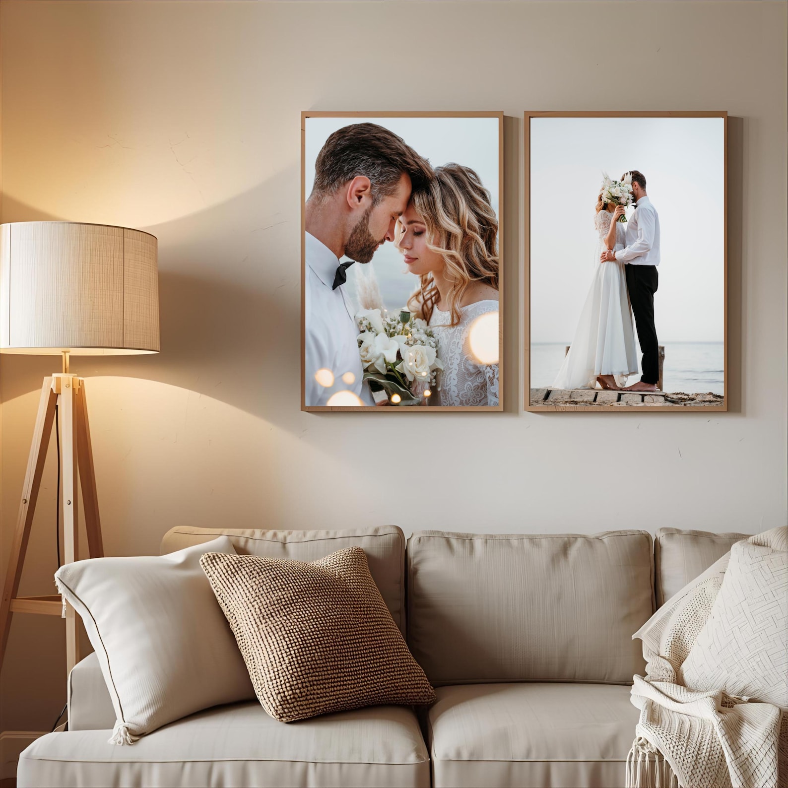 Personalized Photo Canvas, Cus - Home Textiles Photos ulasan dan harga