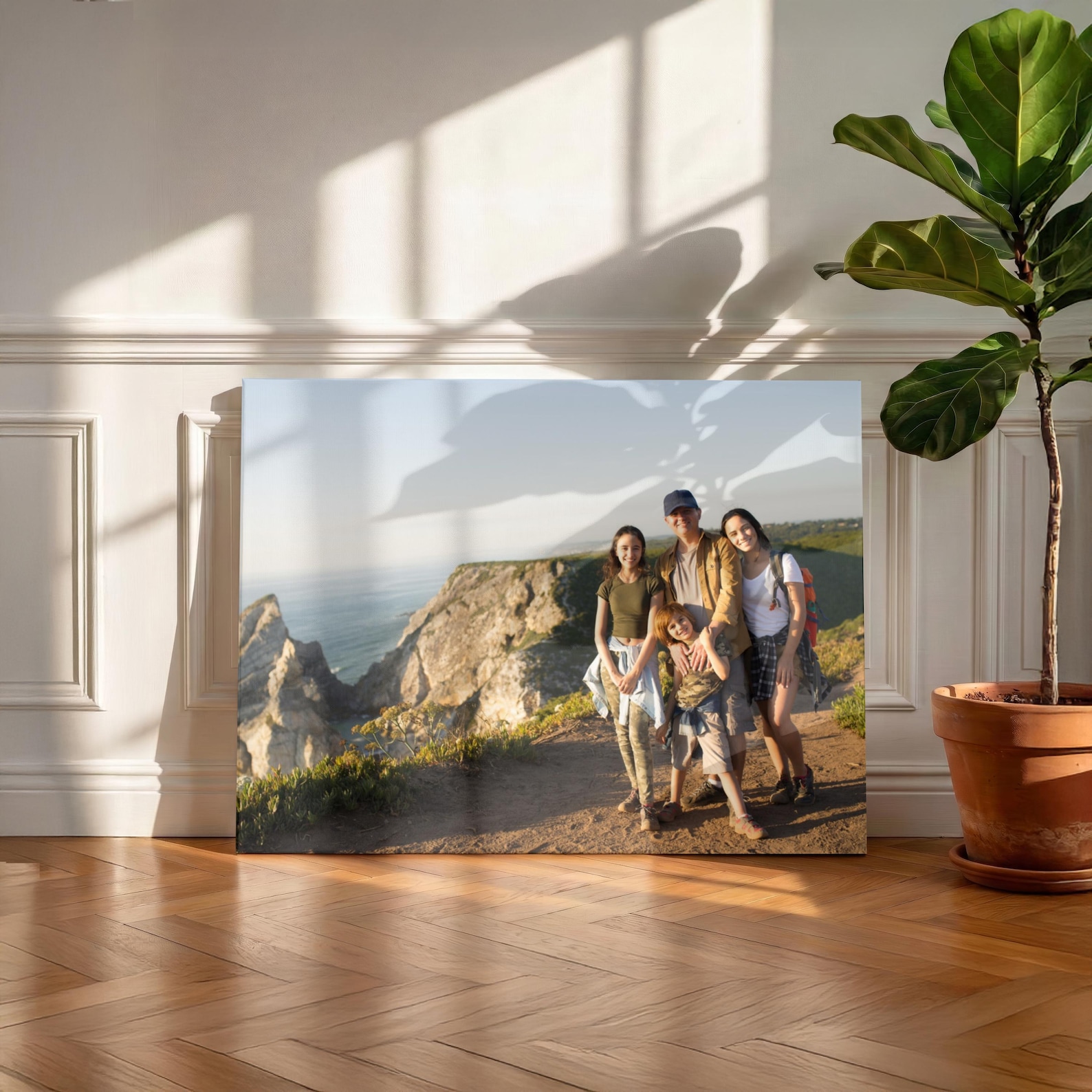 Personalized Photo Canvas, Cus - Home Textiles Photos ulasan dan harga