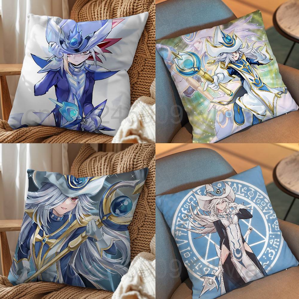 Blue and white Silent Magician - Home.Textiles Cushion ulasan dan harga