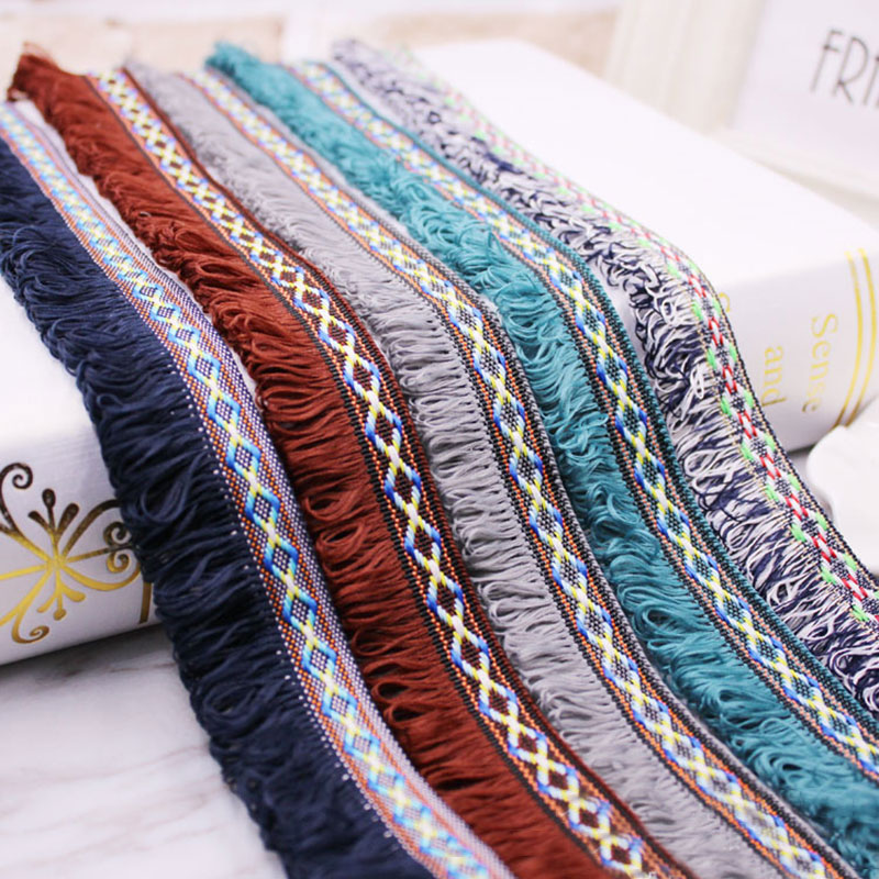 2yards/lot Tassel Fringe Trim  - Home Ec Textiles ulasan dan harga