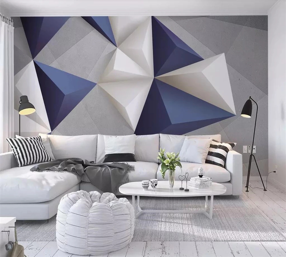 Customized wallpaper 3D photo  - Home Textiles Photos ulasan dan harga