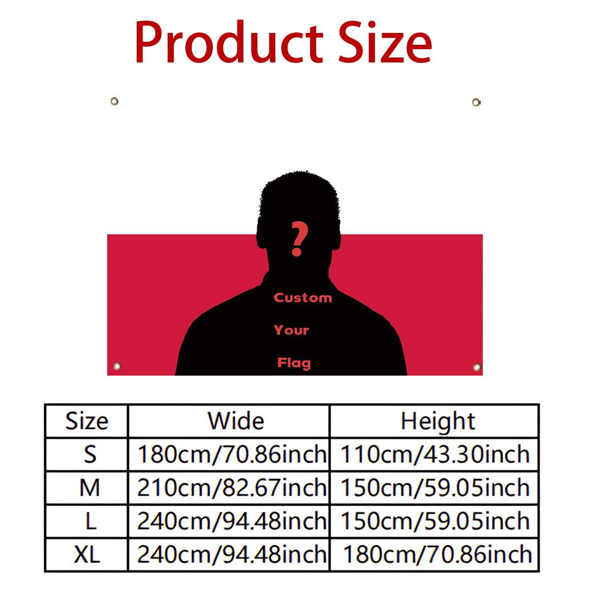 1Pc Custom Photo Polyster Flag - Home Textiles Photos ulasan dan harga