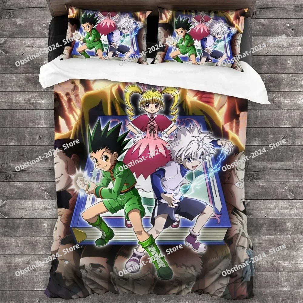 Anime Hunter X Hunter Bedding  - Japanese Home Textiles ulasan dan harga