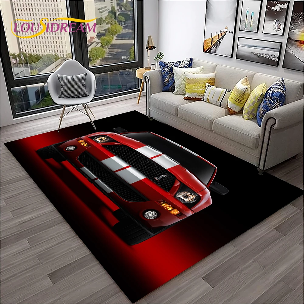 Classics Ford GTR Mustang Car  - Home Textiles Sale ulasan dan harga